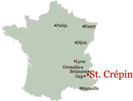 map of France