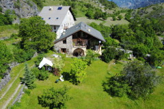 Berge und Wald